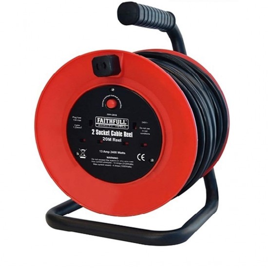 Faithfulll 20M Open Frame Cable Reel
