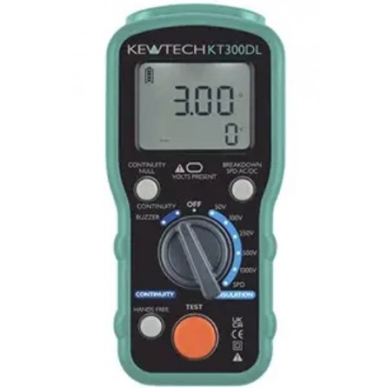 KEWTECH KT300DL Insl & Continuity Tester