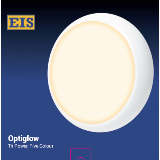 EIS Optiglow Bulkhead TriPower 5 Colour 8W,14W,16W