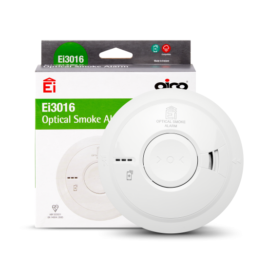 Aico EI3016 Optical Mains Smoke Alarm