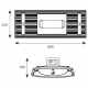 Ansell AFLLED2 Lumin LED 156W