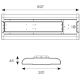 Ansell AOLLBLED/1 Low Bay LED 78W