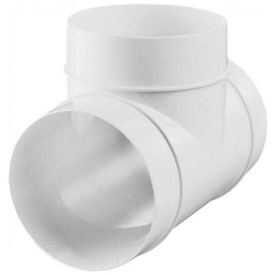 Blauberg RRT100 Equal Tee for Rnd Ductg