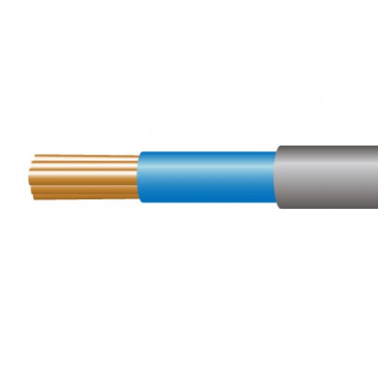 Cable 6181YH 1C PVC 16mm Gry/Brn (100m)
