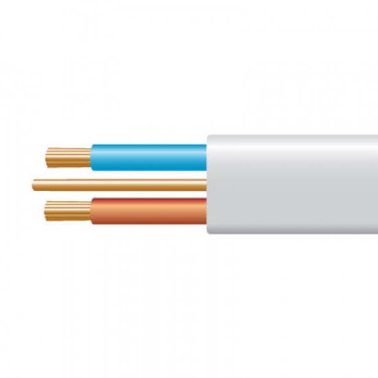 Cable 6242BH 2C&E LSZH 1.5mm Whi