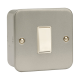 Click CL010 Switch 1G 1W & Box 10A Mclad