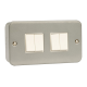 Click CL019 Switch 4G 2W & Box 10A Mclad