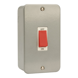 Click CL202 Cooker Switch 2G 45A Mc