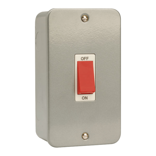 Click CL202 Cooker Switch 2G 45A Mc
