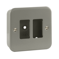 Click CL20402 Frontplate & Back Box 2G