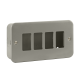 Click CL20404 Frontplate & Back Box 4G