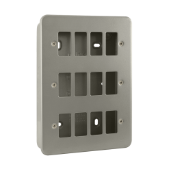 Click CL20512 Frontplate & Back Box 12G