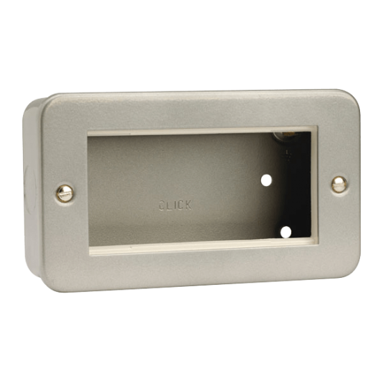Click CL312 Frontplate 2G 4Aperature