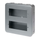 Click CL512 Minigrid Plate 12G Grey
