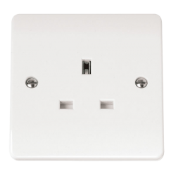 Click CMA030 Socket 1Gang 13A Whi
