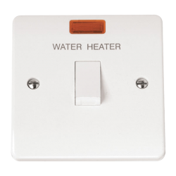 Click CMA042 Switch DP Wt/Htr 20A Whi