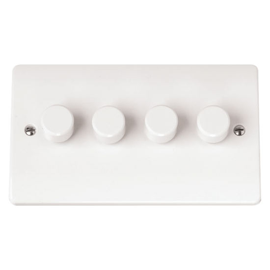 Click CMA148 Dimmer Switch 4x250Va Whi