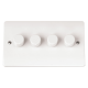 Click CMA148 Dimmer Switch 4x250Va Whi