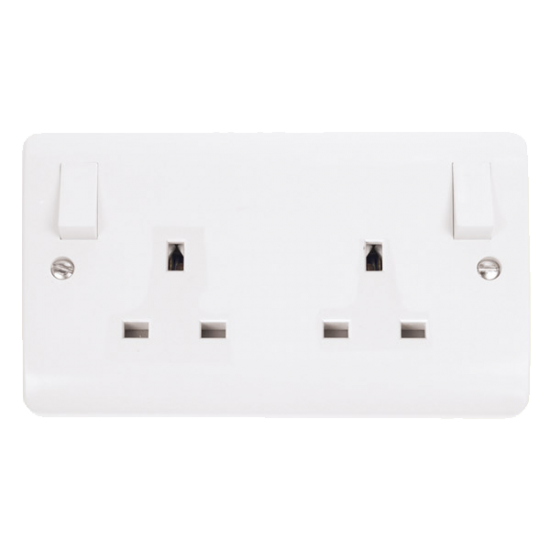 Click CMA1836 Socket 1G DP Switched 13A