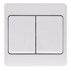 Click CMA812 Switch 2G 2Way Rocker 10AX