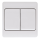 Click CMA812 Switch 2G 2Way Rocker 10AX