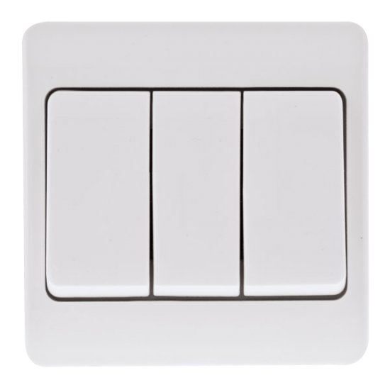 Click CMA813 Switch 3G 2Way Rocker 10AX
