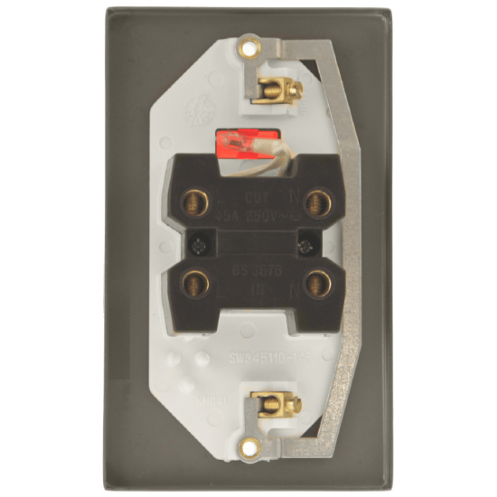 Click VPSC503WH Switch 2 Gang DP 45A