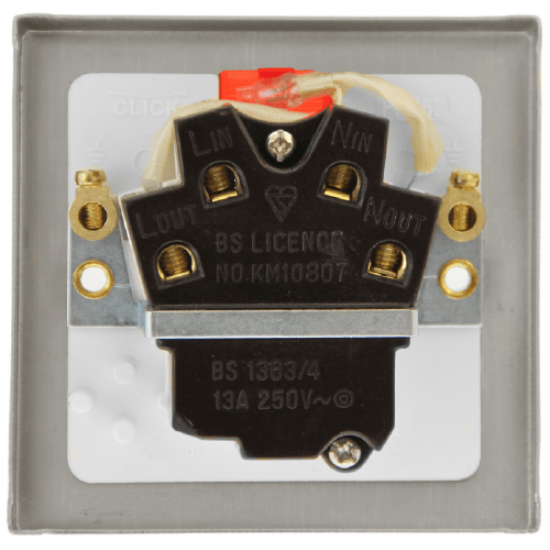 Click VPSC752BK Conn Unit Swd+Neon 13A