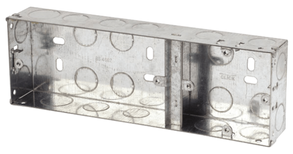 Click WA102 1+2 Dual Back Box 35mm