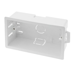 Click WA107P Box 2Gang Dry Lining 47mm