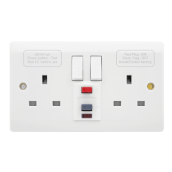 Click WARCDP036 2G Swd Skt Box & RCD 13A