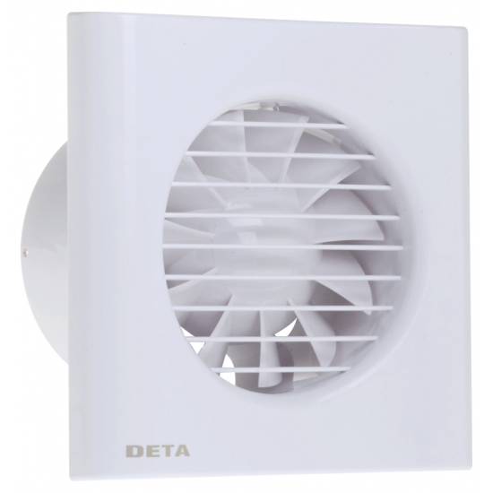 Deta 4601 Extractor Fan c/w Timer 100mm