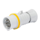 Gewiss GW60001H Plug 2P+E 16A 110V Yel