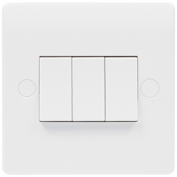 Niglon NSP632 Switch 3G 2 Way 10AX White