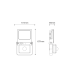 Ovia OV10110BKCWPIR Floodlight 10W Blk