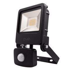 Ovia OV10120BKWWPIR Floodlight 20W Blk