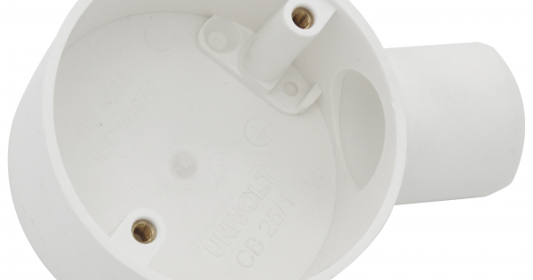 U/Volt CB20/1WH Terminal Box 20mm White